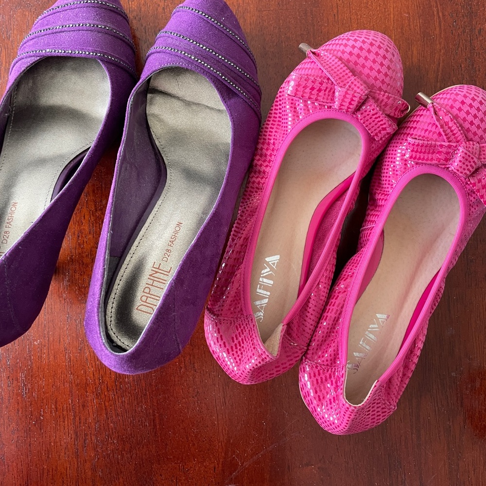 Two pairs shoes